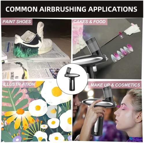 Kit de airbrush com compressor de ar 32psi kit de airbrush Recarregável Auto -aerógrafo sem fio Airbrush Airbrush conjunto