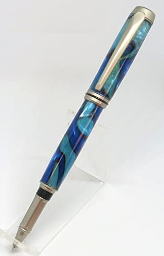 FK - Keen artesanal artesanal de caneta de rollerball de níquel de níquel artesanal