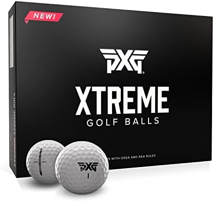 Bolas de golfe PXG Xtreme - The Ultimate Performance Golf Ball para distância e controle - pacote de 12