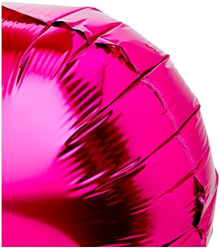 Número 2 Balão em forma de folha - 34 , rosa, 1 pc