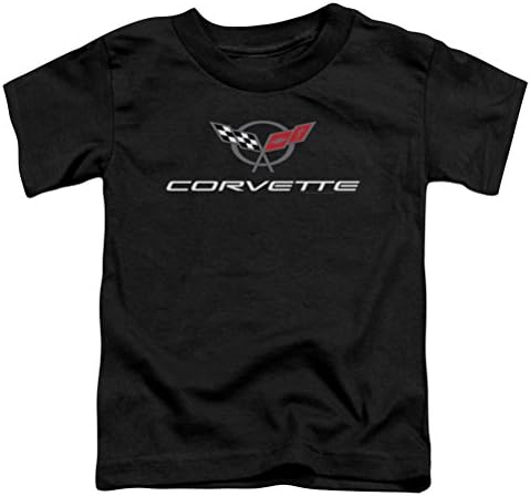 A&E Designs Kids Chevy Camiseta Corvette emblema camiseta