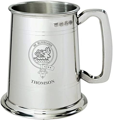 Thomson Clan Crest Tankard 1 Pewter
