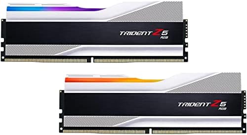 G.Skill Trident Z5 RGB Series 48GB 288 pinos Sdram U-DIMM DDR5 8000 CL40-48-48-128 1,35V Memória da área de trabalho de canal dual F5-8000J4048F24GX2-TZ5RS