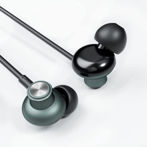Fone de ouvido USB C, fones de ouvido do tipo C com controle de microfones, fones de ouvido com fio de estéreo hiFi para Samsung S22