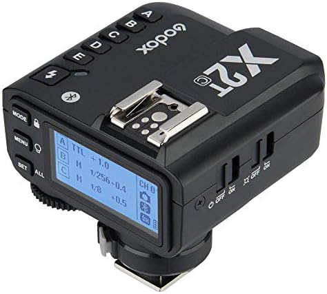 GODOX V860III-C FLASH SPELELE SPELEFL para Canon, 2,4g TTL 1/8000S HSS Flash Speedlite com GODOX X2T-C Flash sem fio Trigger compatível para câmera Canon, bateria de Íons de Li 2600mAh, 1,5s de reciclagem