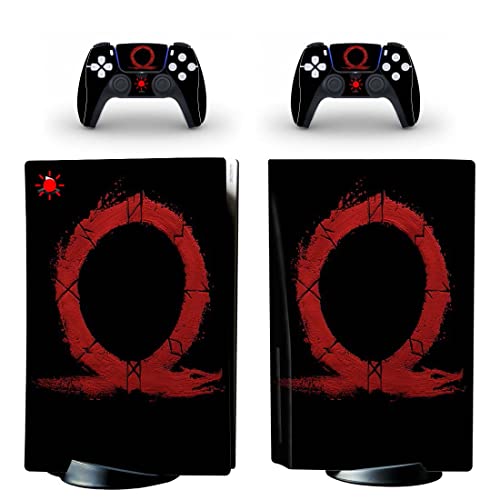 Para PS5 Disc - Game God The Best Of War PS4 - PS5 Skin Console & Controllers, Skin Vinyl para PlayStation New Duc -800