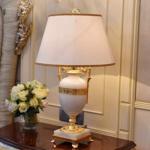 Lâmpada de cabeceira de mesa de cerâmica Zhaoleei para quarto da sala da sala da casa Lâmpada de quarto iluminação interna