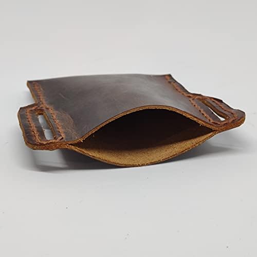 Caixa de coldre de couro holsterical para Blu C6, capa de telefone de couro genuíno feita à mão, capa de bolsa de