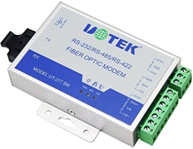UTEK UT-277SM-SC RS-232/422/485 para conversores de mídia de fibra óptica