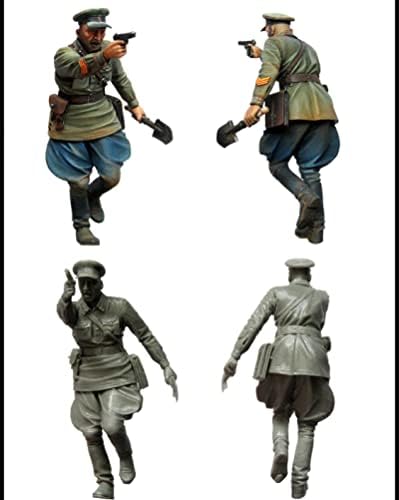 Goodmoel 1/35 Segunda Guerra Mundial, Soldado Soldado Soviético Soldier Model Kit/Kit em miniatura sem montagem e sem pintura/XH-9793
