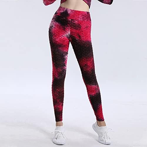 Leggings de ioga de ioga para mulheres da cintura alta da cintura alta