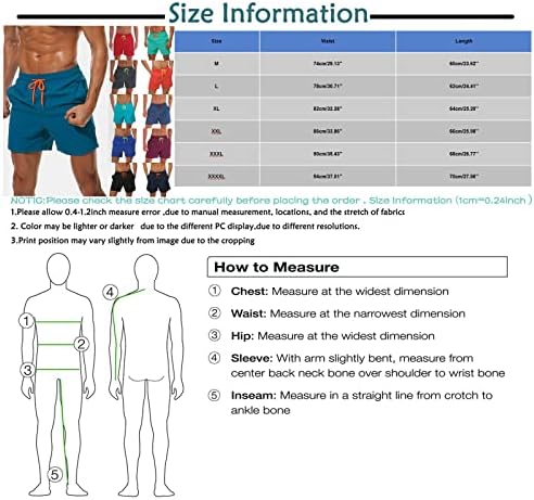 Mente shorts masculinos masculinos de baús de praia seca rápida com bolsos com zíper e shorts de malha