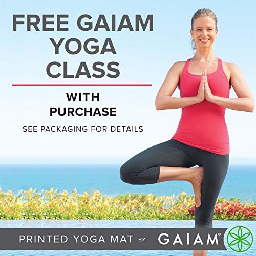Gaiam Print Yoga tape