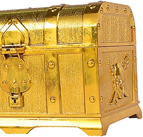 Casca de tesouro do zsedp Bande decorativo da caixa de lembrança Caixas de brinquedos de brinquedos decoração de
