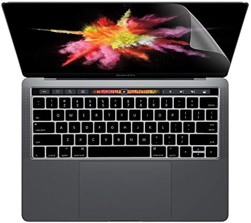 GMYLE Compatível com MacBook Pro 13 polegadas Caso 2020- Release A2338 M1 A2251 A2289 A2159 A1989, concha dura, capa do teclado, protetor de tela, tampa da webcam, slide, plugues anti-poeira-cristal claro