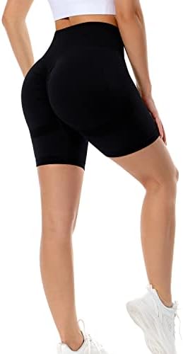 Vofank Womens Workout Shorts Scrunch Butt Butting Gym Shorts Alta cintura