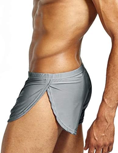 2023 New calça bolsa de gelo bolsa de seda mensagens sólidas sexy cuecas cuecas curtas boxeador de roupa íntima respirável