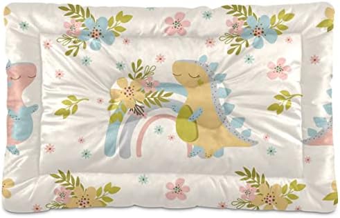 Xigua Dinosaur Bed Bed Cão de gato lavável Cama de animais de estimação Ultra Ultra Soft sem deslizamento calmante