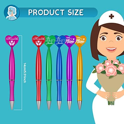48 PCs enfermeiros canetas em massa Presentes de enfermagem canetas de enfermagem para enfermeiros canetas de tinta
