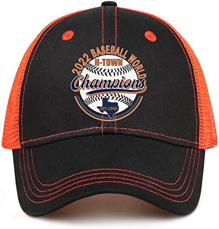 Houston Hat 2022 World Champs Hat Baseball Fãs Cap presente ajustável