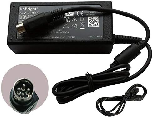 Adaptador de 4pin 4pin DIN 12V CA/DC Compatível com Planar PT1510MX PT 1510 MX PT1510 MX PT1510MX-WH POS TOQUE TOURO MONITOR