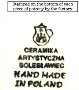 Caneca de cerâmica polonesa - 16 onças. Bistro - parque de cães