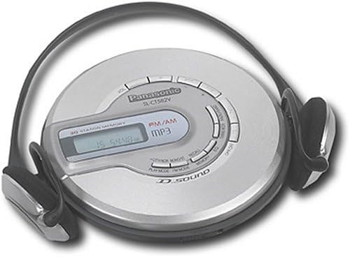 Panasonic SL-CT582V CD player portátil com reprodução de MP3