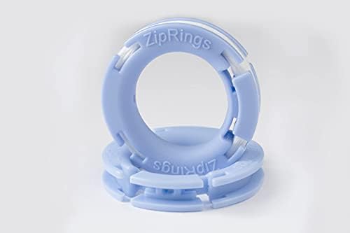 Titular do fio dental reutilizável dos anéis de zip com fio dental premium