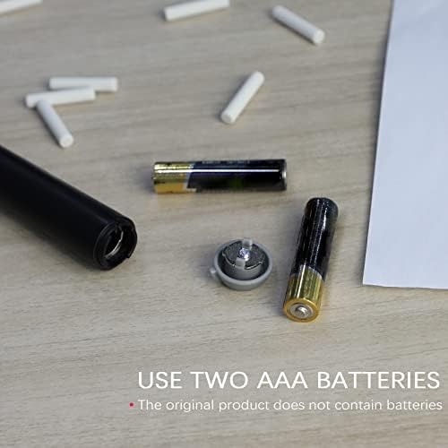 Borracas elétricas para artistas Desenho, bateria de borracha automática portátil operada com 22 recargas de borracha substituível