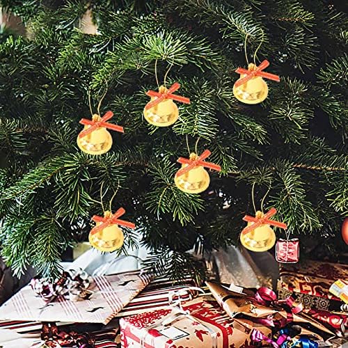 Páscoa de árvore de natal decoração de árvore de natal sinos de arco pendente de árvore de natal decoração de decoração pingente