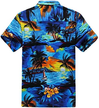 Camisa havaiana masculina camisa aloha