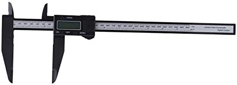 Malaxa Lianxiao - Palier Vernier, ferramenta de medição eletrônica da ferramenta de pinça, calibre de régua digital 150mm/300mm portátil