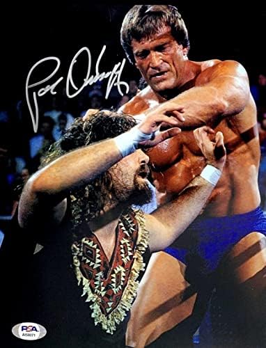 Paul Orndorff 'Mr Wonderful assinado 8x10 foto wwf wwe wcw psa ai58071 - fotos de luta livre autografadas