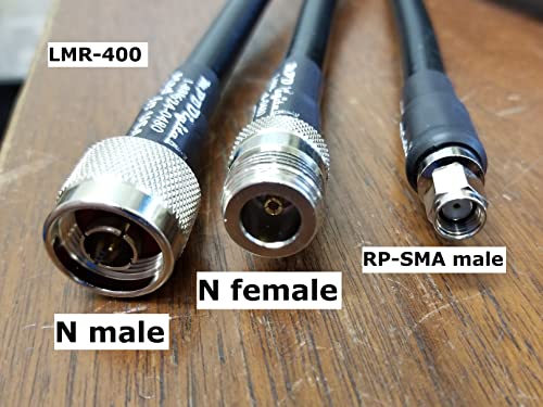 MPD Digital Times Genuínas Microondas LMR-400 LMR400 Cabo coaxial RF com conectores masculinos femininos e rp-sma para hotspot,