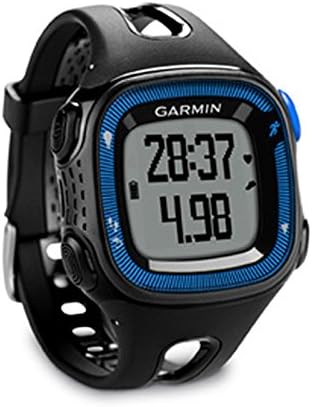 Garmin 010-01241-12 Garmin Forerunner 15 Pacote Azul/preto grande com cinta de peito HRM China Versão