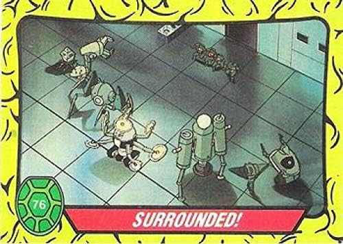 1989 Topps Teenage Mutant Ninja Turtles Nonsport Standard Tamuding Card 76 cercado