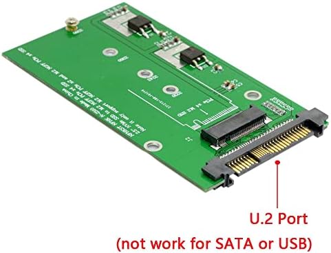 JSER SFF-8639 NVME U.2 para NGFF M.2 M-key PCIE Adaptador SSD para placa principal Substitua Intel SSD 750 P3600 P3700