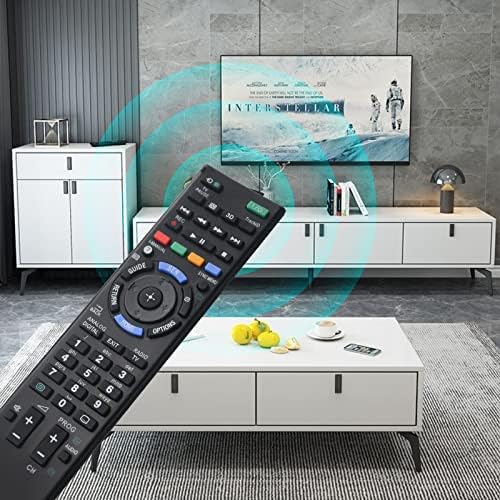 Rnnokate Replaced RM-ED047 Remote Control fit for Sony LED Smart TV XBR-49X850B XBR-55X850B XBR-55X900B KDL-70X830B KDL-65W950B KDL-60W840B KDL-55W800B KDL-50W790B KDL-46HX753 KDL-40HX850 KDL-32HX758