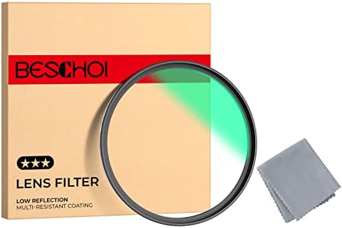 Beschoi 37mm MRC UV Filtro de proteção UV 30 camadas de nano multi-resistentes/HD repelente de vidro/água resistente a água/filtro