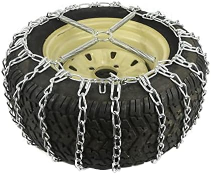 A ROP SHOP | 2 Corrente de pneus de ligação e pares de tensores para Yamaha Grizzly com pneus ATV 25x12x12