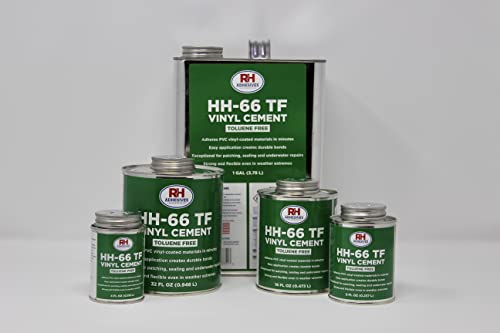 Cimento de vinil sem tolueno HH -66, 1 galão - adesivos RH