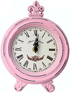 Relógio de mesa uxzdx relógio retro nostálgico relógio de mesa pendurado artista de decoração home decoração relógio