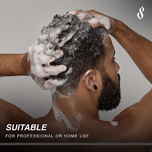 The Rich Barber Pro Rich Shampoo e Condicionador Conjunto - Shampoo de Bloqueador DHT masculino para Rainning Hair and Hair Wair