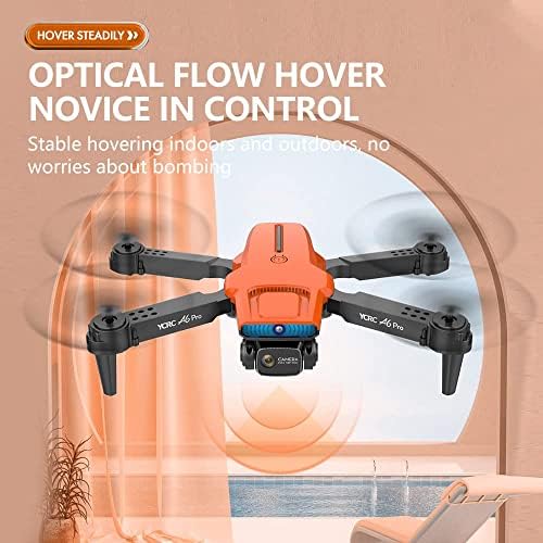 Drone Afeboo com câmera - Quadcopter Wi -Fi de 2,4 GHz com controle, um botão de ajuste de velocidade de partida,