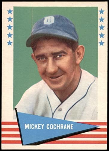 1961 Fleer # 15 Mickey Cochrane Detroit/Philadelphia Tigers/Athletics NM/MT Tigers/Atletismo