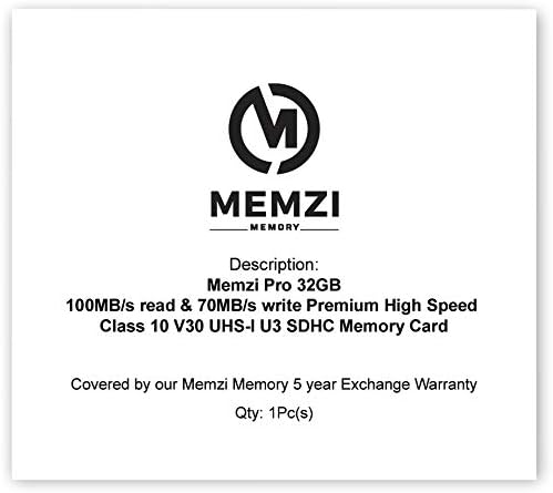 MEMZI PRO 32GB Compatível com cartão de memória para Fujifilm Finepix XP200, XP150, XP140, XP130, XP120, XP90, XP80, XP70, XP60,