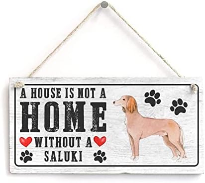 Great Dane Wood Sign Citação Humororizada Uma casa não é uma casa sem um cão amante animal signo country country moderno casas de frente