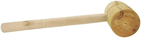 BitRay Wood Hammer Cross-Stitch Mold Mallet Wood Wood Barrel Mallet Ferramenta de mão