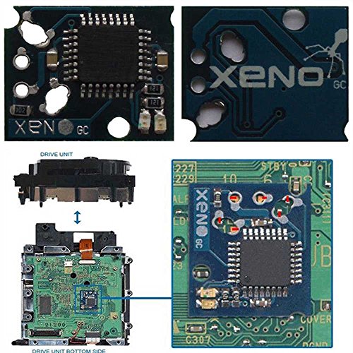 ZJQ novo chip Xeno para GC GameCube/Cubo de jogo