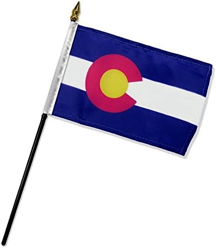 RFCO Colorado 4 x6 bandeira de bastão